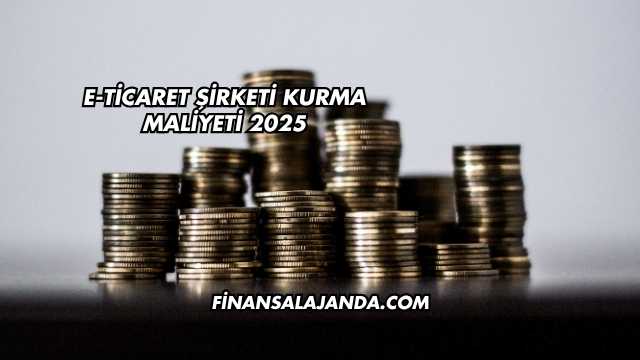 E-Ticaret Şirketi Kurma Maliyeti 2025