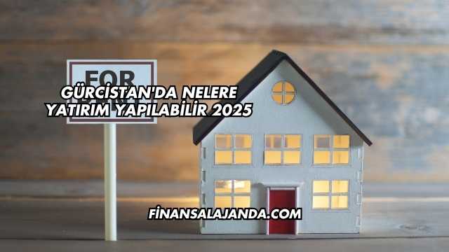 Gürcistan'da Nelere Yatırım Yapılabilir 2025