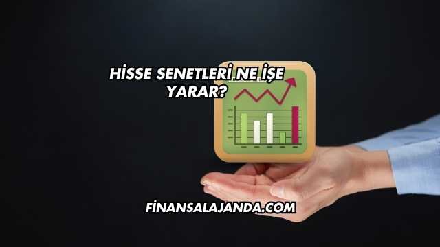 Hisse Senetleri Ne İşe Yarar?